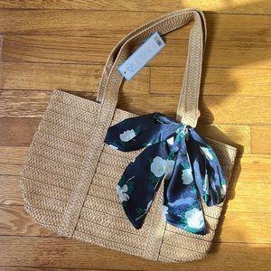 Draper James Every Day Straw Bag NWT
